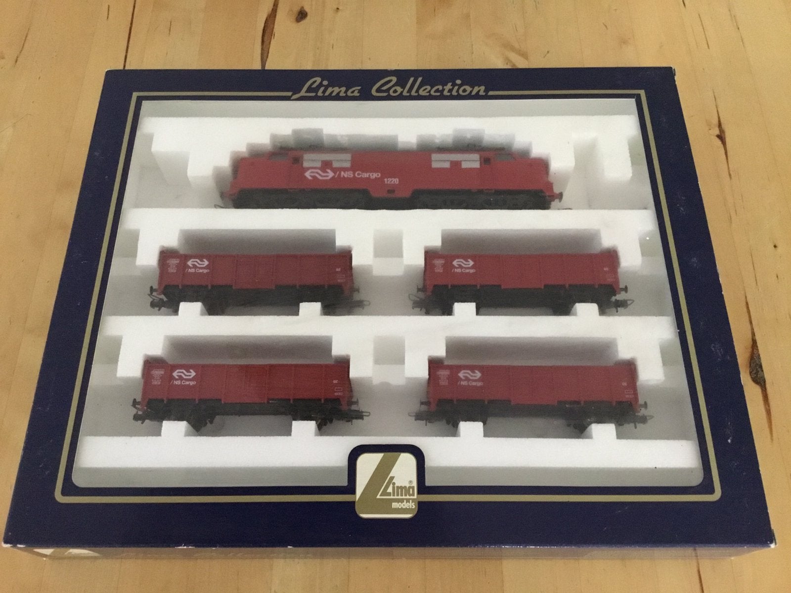 Lima L149922 NS Cargo treinstel in OVP zgan, Treinset, Gelijkstroom, Analoog, Ophalen of Verzenden