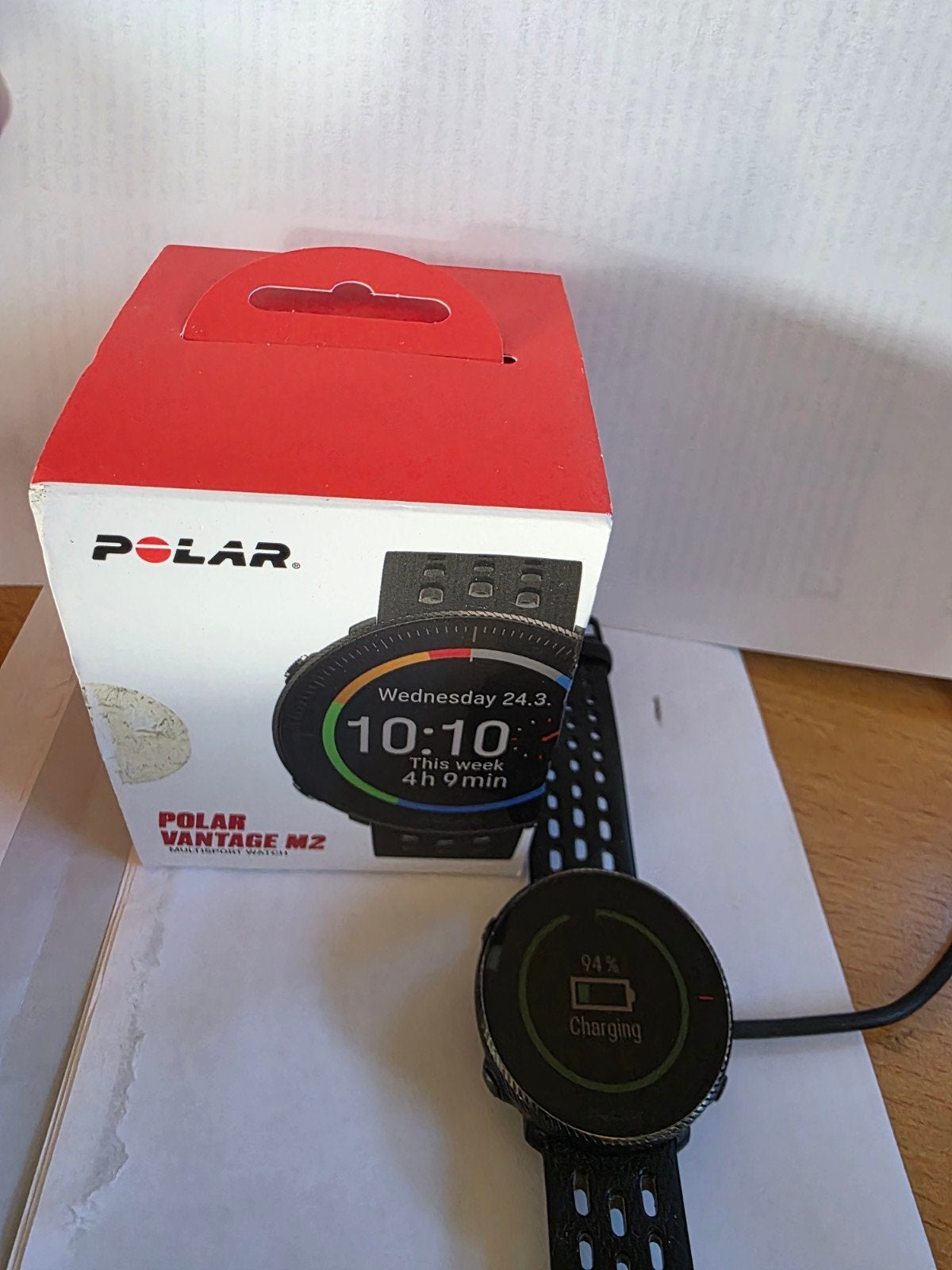 Polar Vantage M2, Ophalen of Verzenden, Gebruikt, Zwart, Android