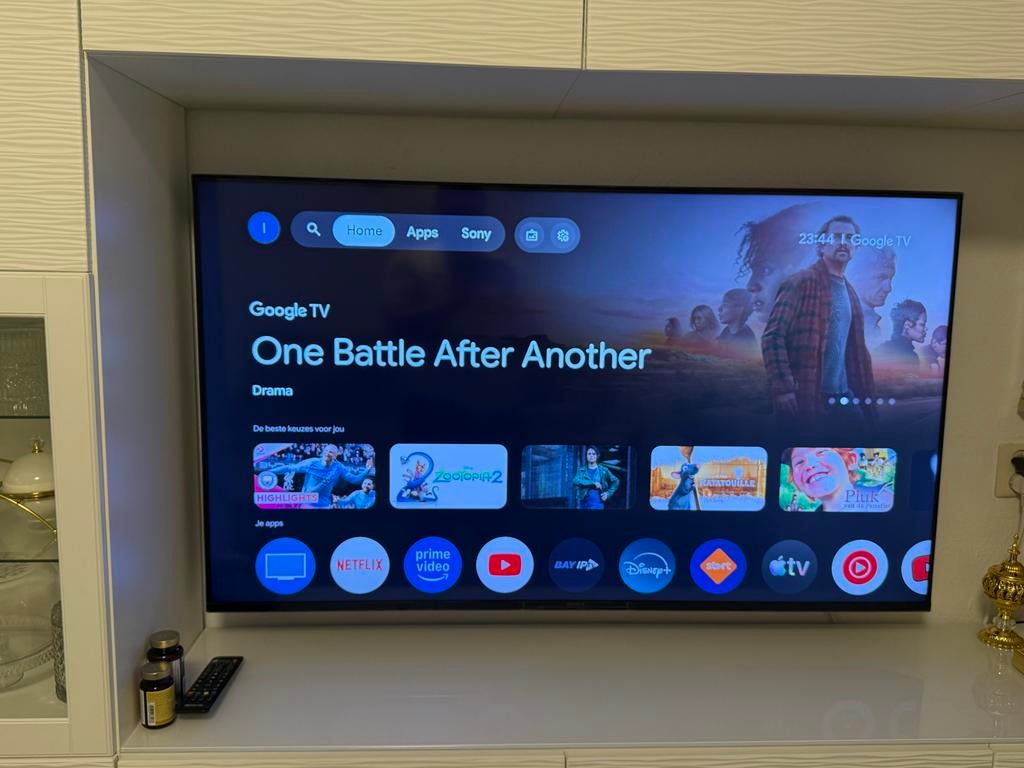 Sony Bravia 55 inch Smart TV LED, Ophalen of Verzenden, 4k (UHD), Smart TV, Gebruikt