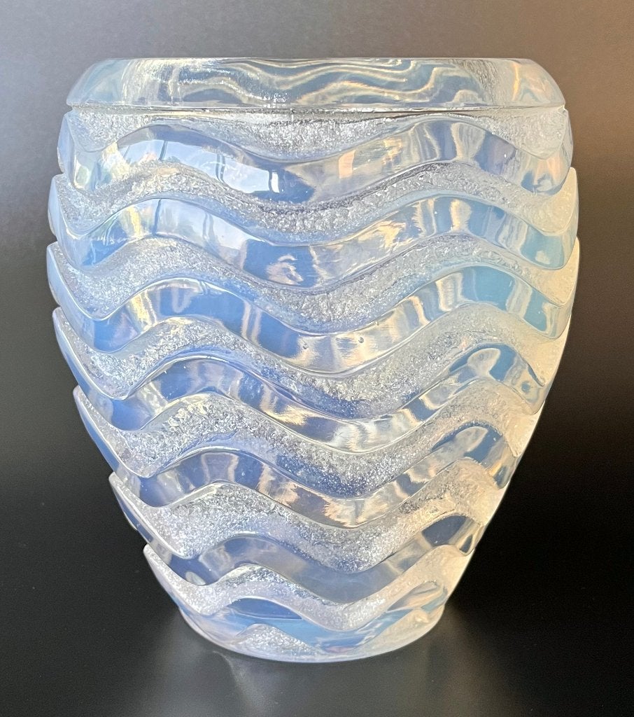 Rene Lalique 'Méandres' vaas - Art Deco, Ophalen of Verzenden