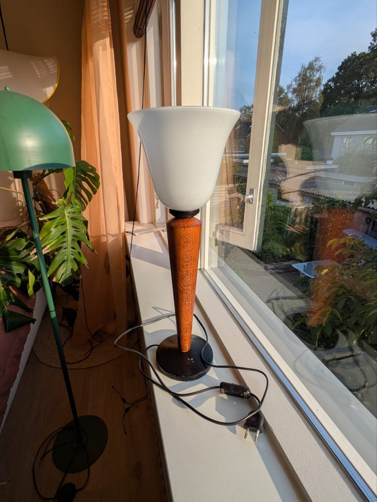 Vintage Art Deco-stijl lamp, Ophalen