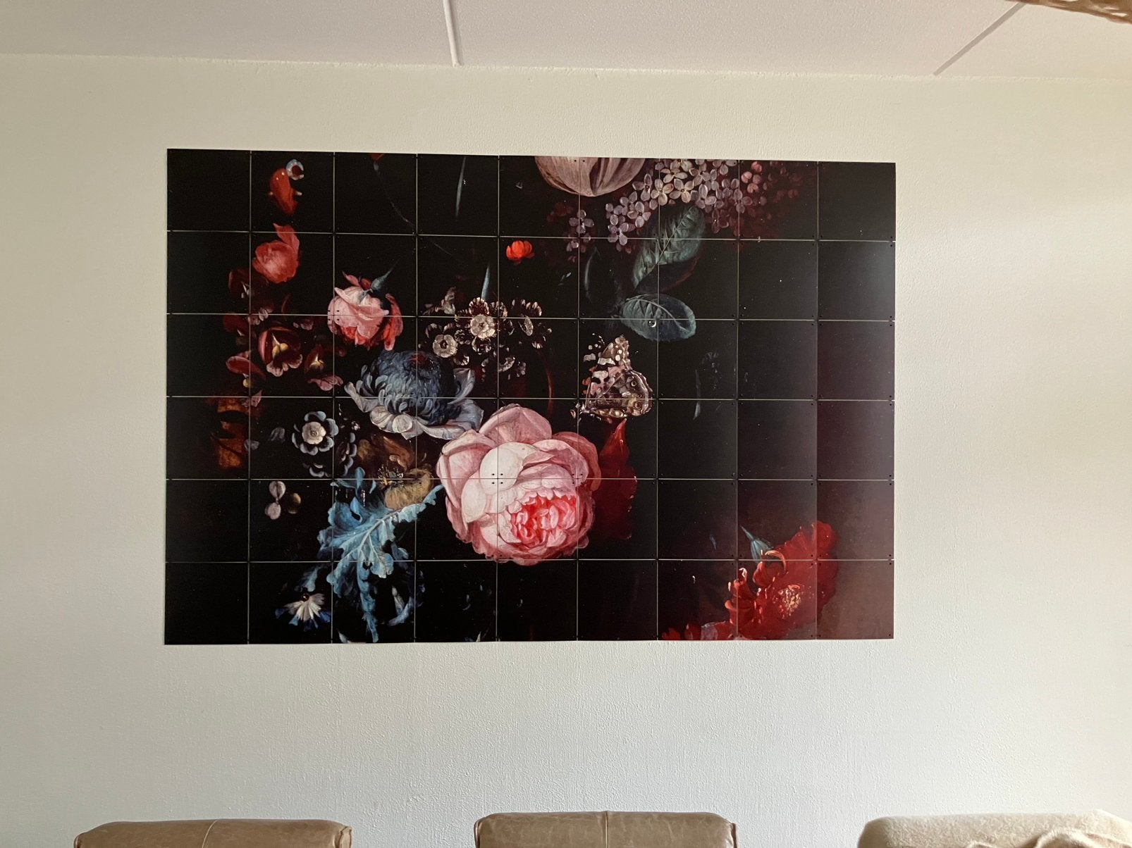 Grote ixxi met bloemen, Ophalen of Verzenden
