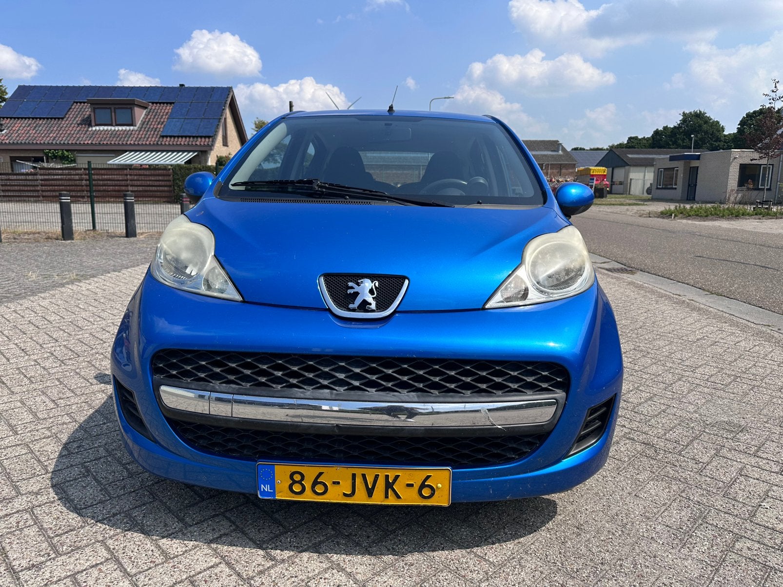 Peugeot 107 1.0 12V 5DR 2009 Blauw NEW Koppeling, Auto's, Voorwielaandrijving, Elektrische ramen, 68 pk, Origineel Nederlands