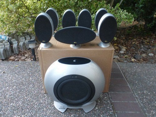 harmon kardon en kef boxen, Ophalen, Gebruikt, Overige merken