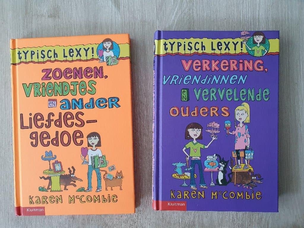 2 x Karen McCombie - Typisch Lexy !, Boeken, Ophalen of Verzenden, Zo goed als nieuw, Karen Mc.Combie