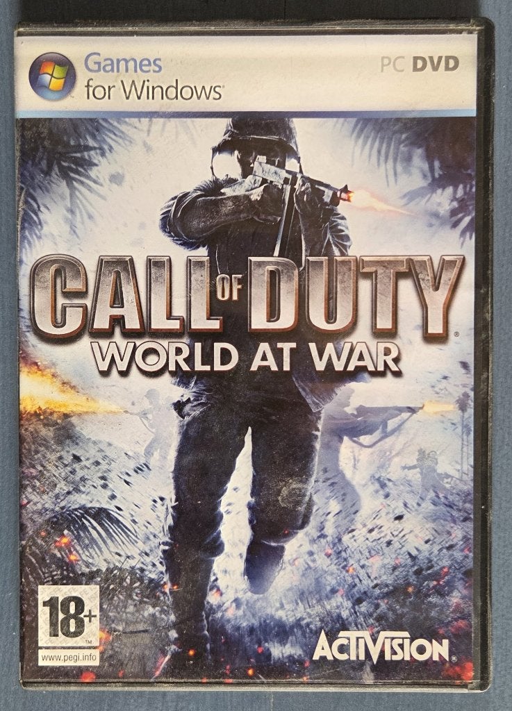 Call of Duty World at War PC, Spelcomputers en Games, Vanaf 18 jaar, Shooter, Ophalen of Verzenden, Zo goed als nieuw