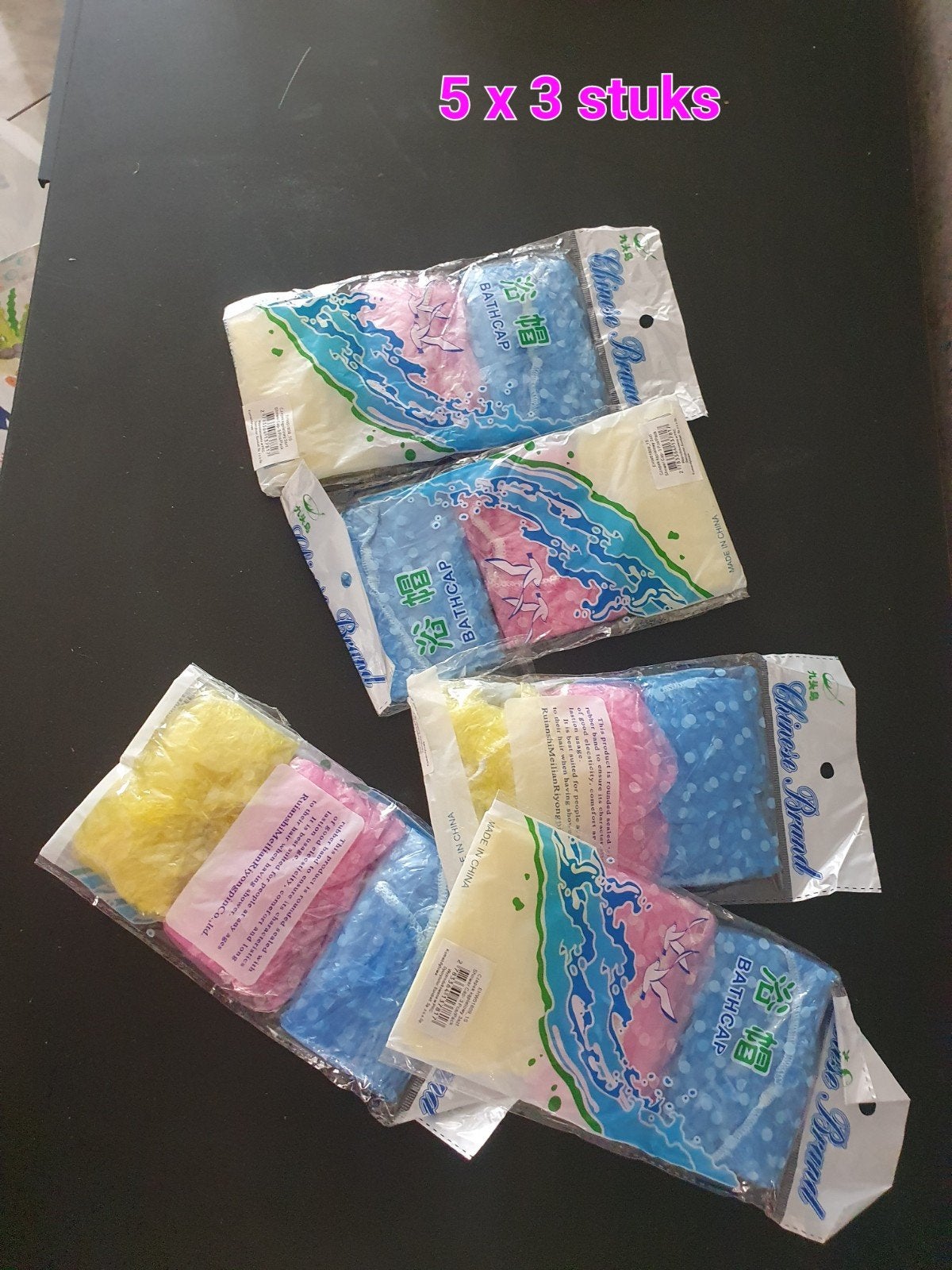10 Nieuwe Badmutsen (5 x 2 stuks) - Diverse Kleuren, Ophalen of Verzenden, Nieuw