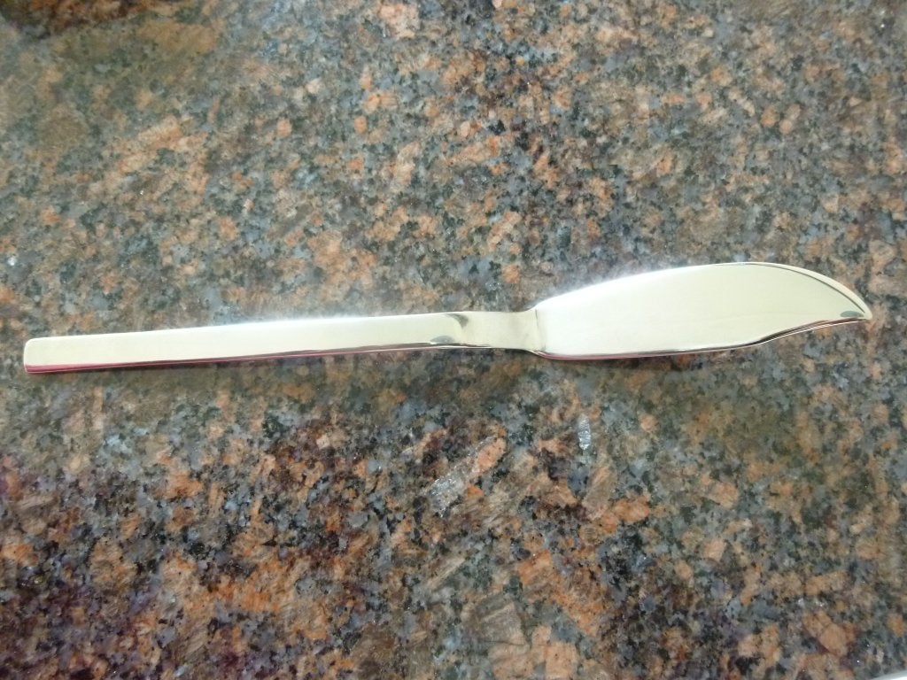 6 nieuwe botermesjes, Amefa 18-10, in plastic  ingepakt, Verzenden, Nieuw, Amefa, Rvs of Chroom