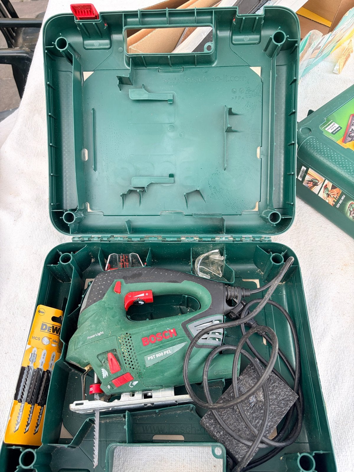 Bosch PST 900 PEL decoupeerzaag, Ophalen, Gebruikt, 600 tot 1200 watt, Decoupeerzaag