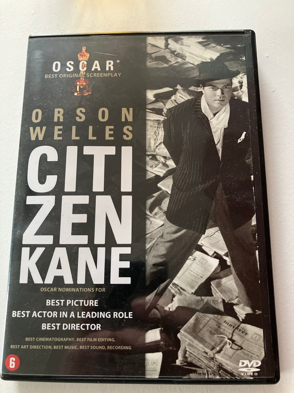 Citizen Kane DVD - Orson Welles Klassieker, Nederlands, Overige genres, Ophalen of Verzenden, Vanaf 6 jaar