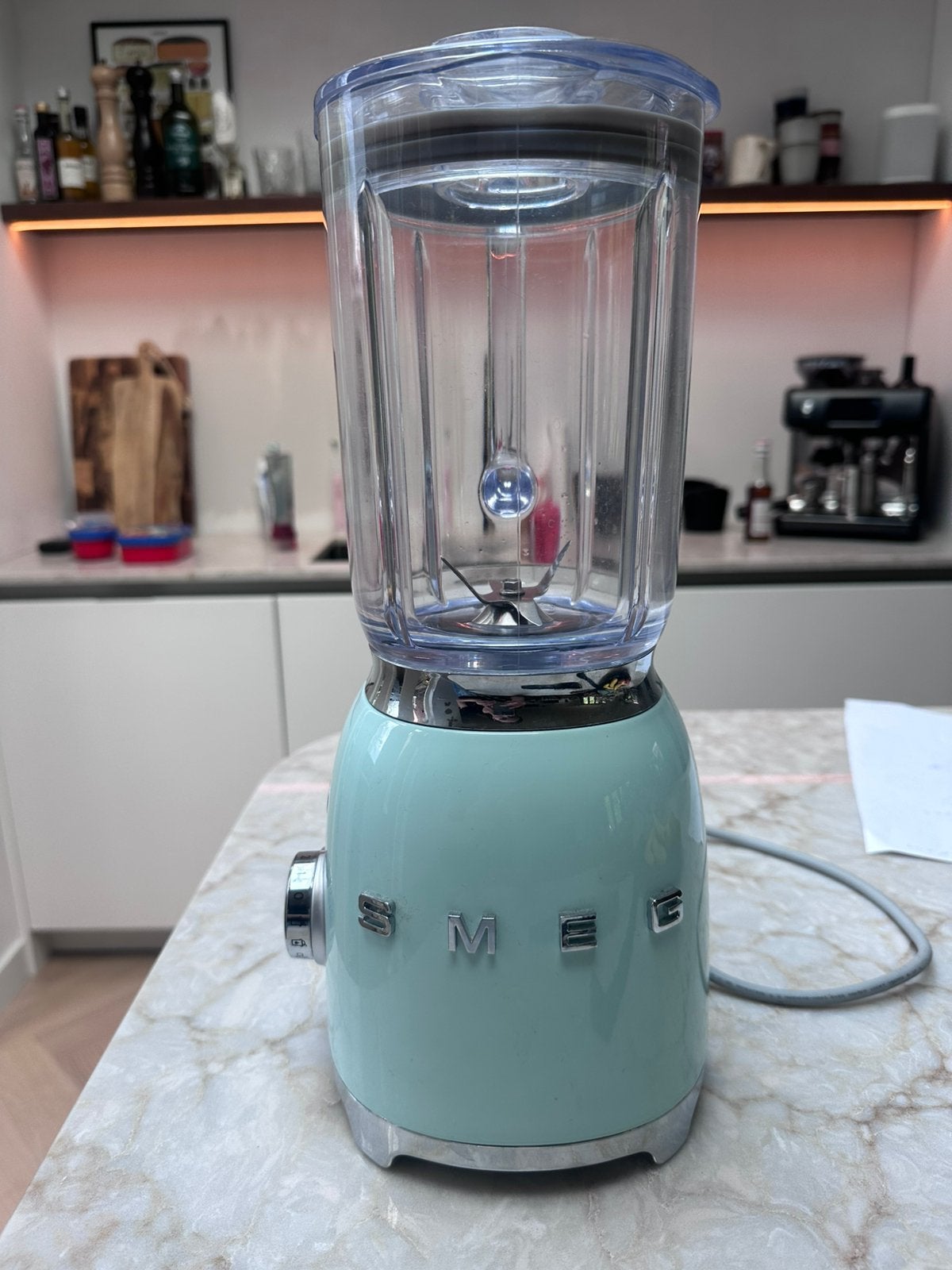 SMEG 50’s style blender - perfecte staat, Witgoed en Apparatuur, Ophalen of Verzenden, Zo goed als nieuw, Blender