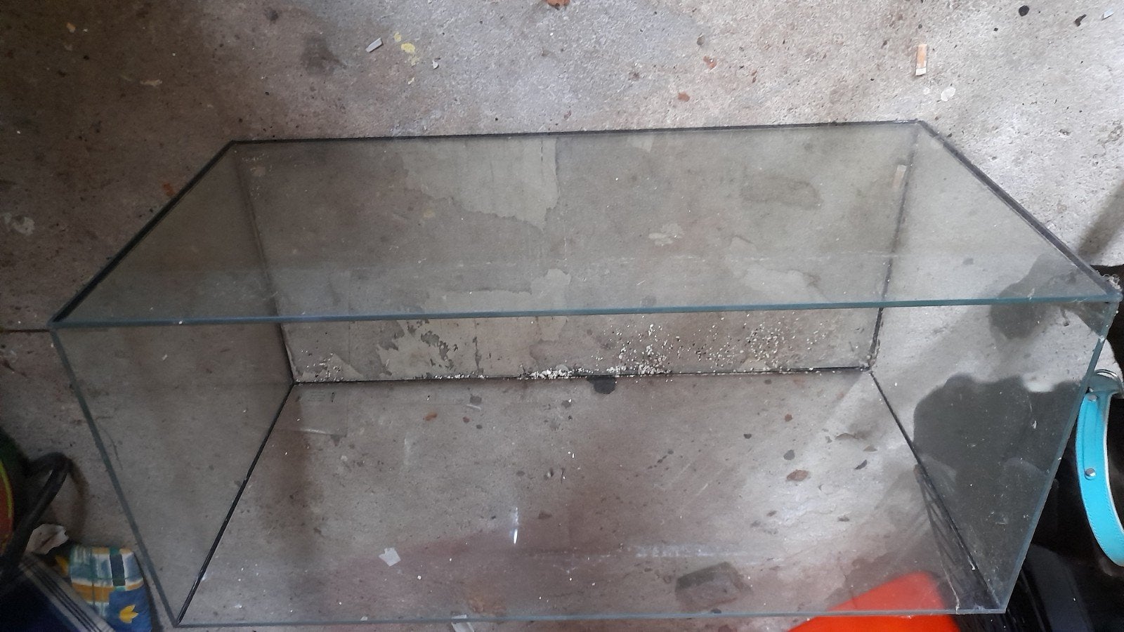 aquarium 80x35x40, Dieren en Toebehoren, Vissen | Aquaria en Toebehoren, Ophalen, Leeg aquarium