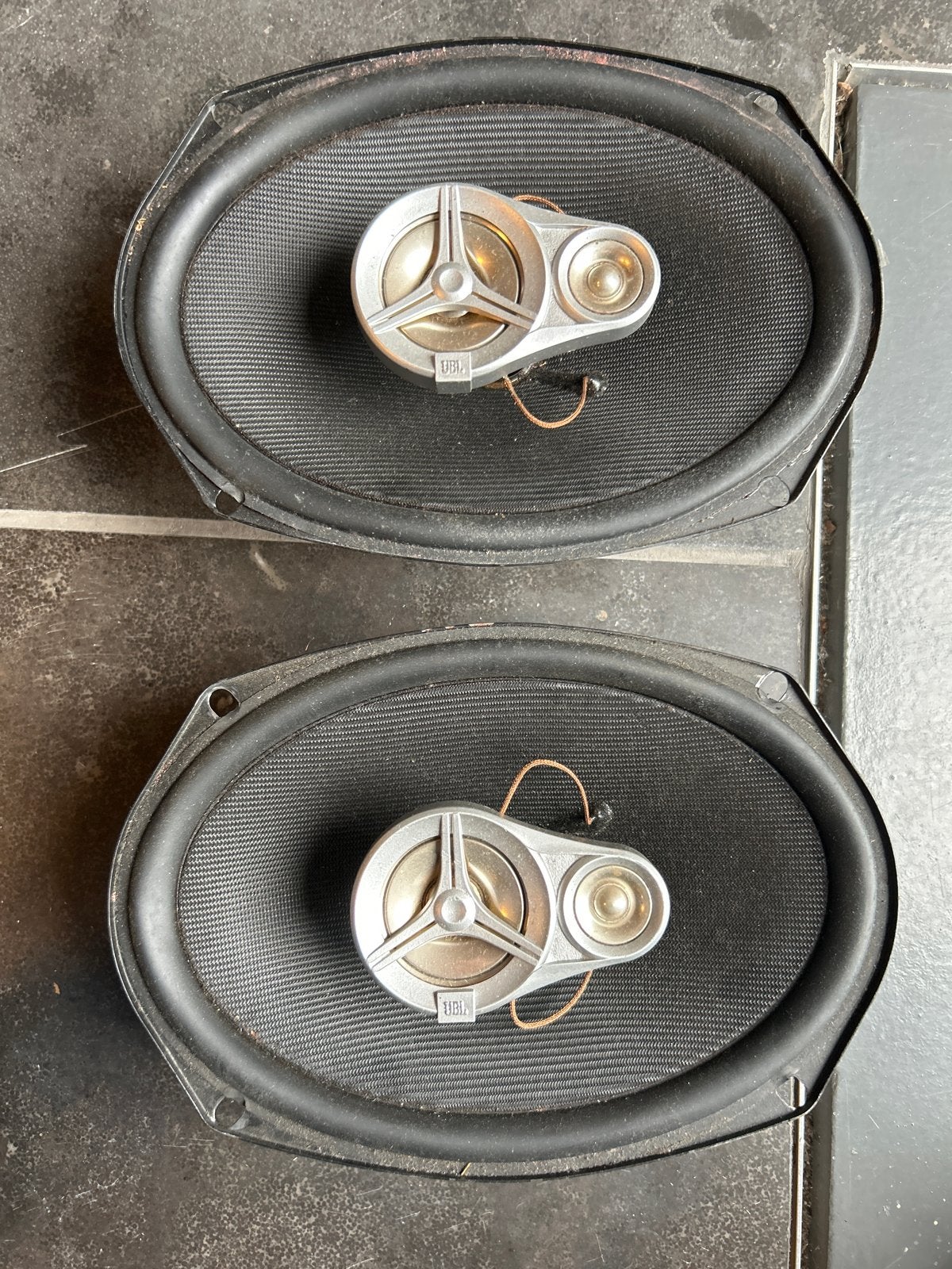 JBL CS396e 6x9 inch 3 weg autospeakers 70W RMS, Auto diversen, Autospeakers, Ophalen of Verzenden, Gebruikt