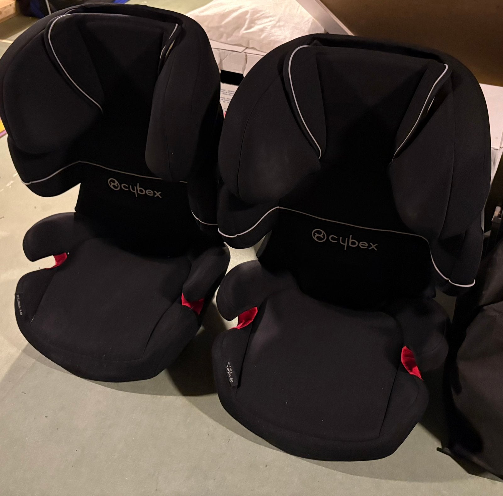 Cybex Solution X Fix Pure Black, 15 t/m 36 kg, Zo goed als nieuw, Isofix, Verstelbare rugleuning