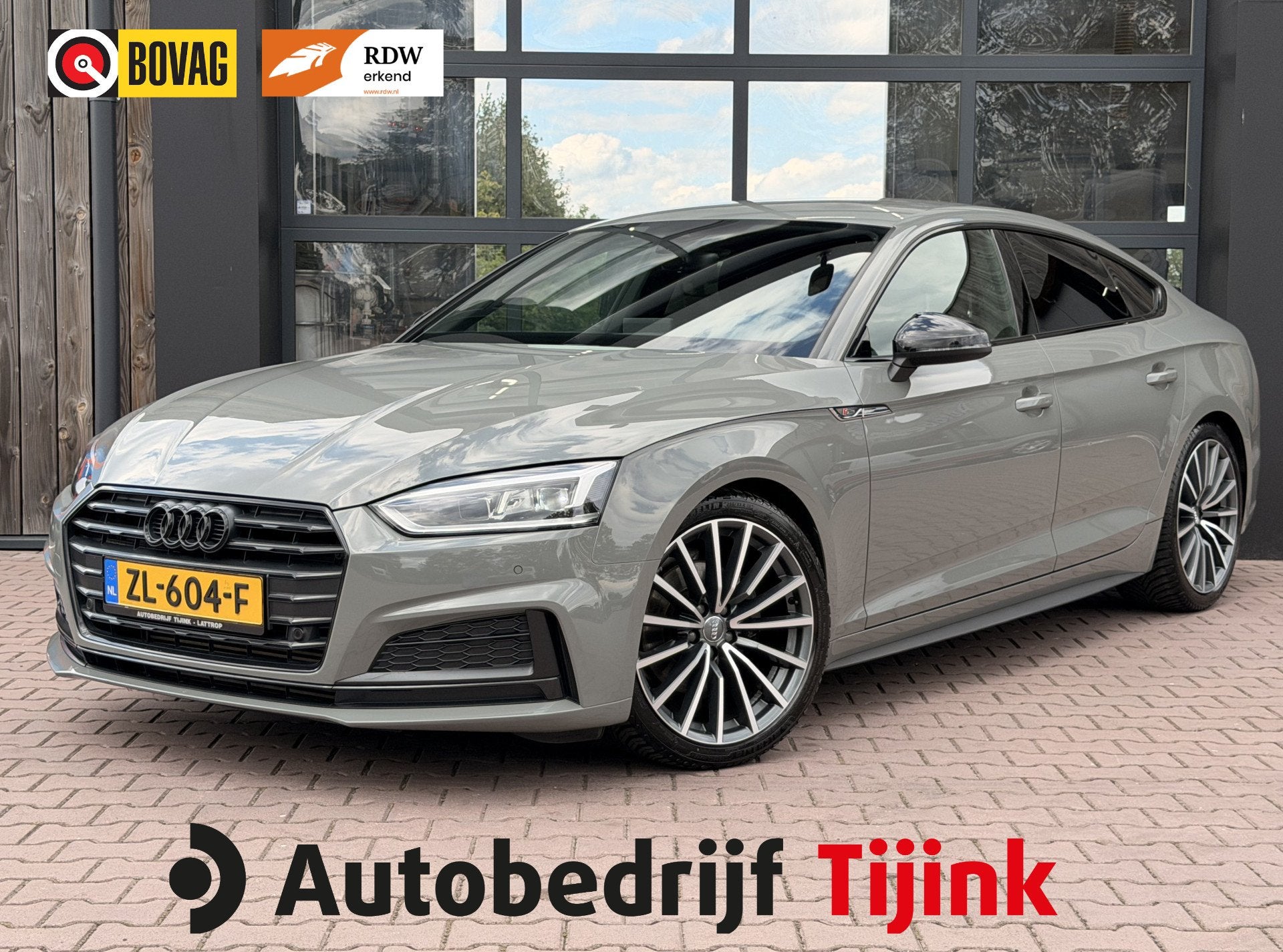 Audi A5 Sportback 35 TFSI Sport S-line edition | LED | Zwart, Auto's, Audi, Gebruikt, Euro 6, 4 cilinders, Origineel Nederlands