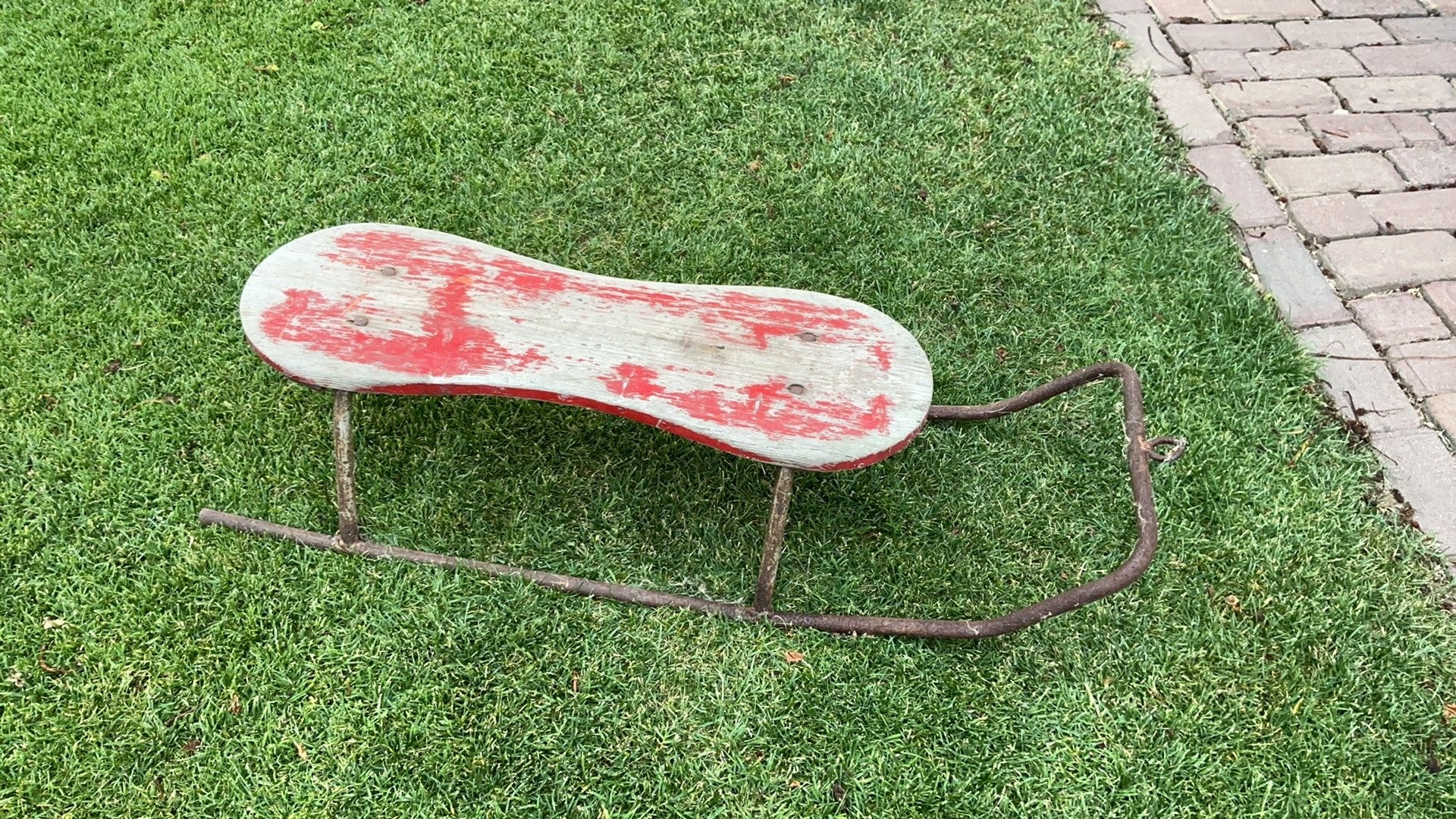Leuke oude decoratieve slee, Antiek en Kunst, Ophalen