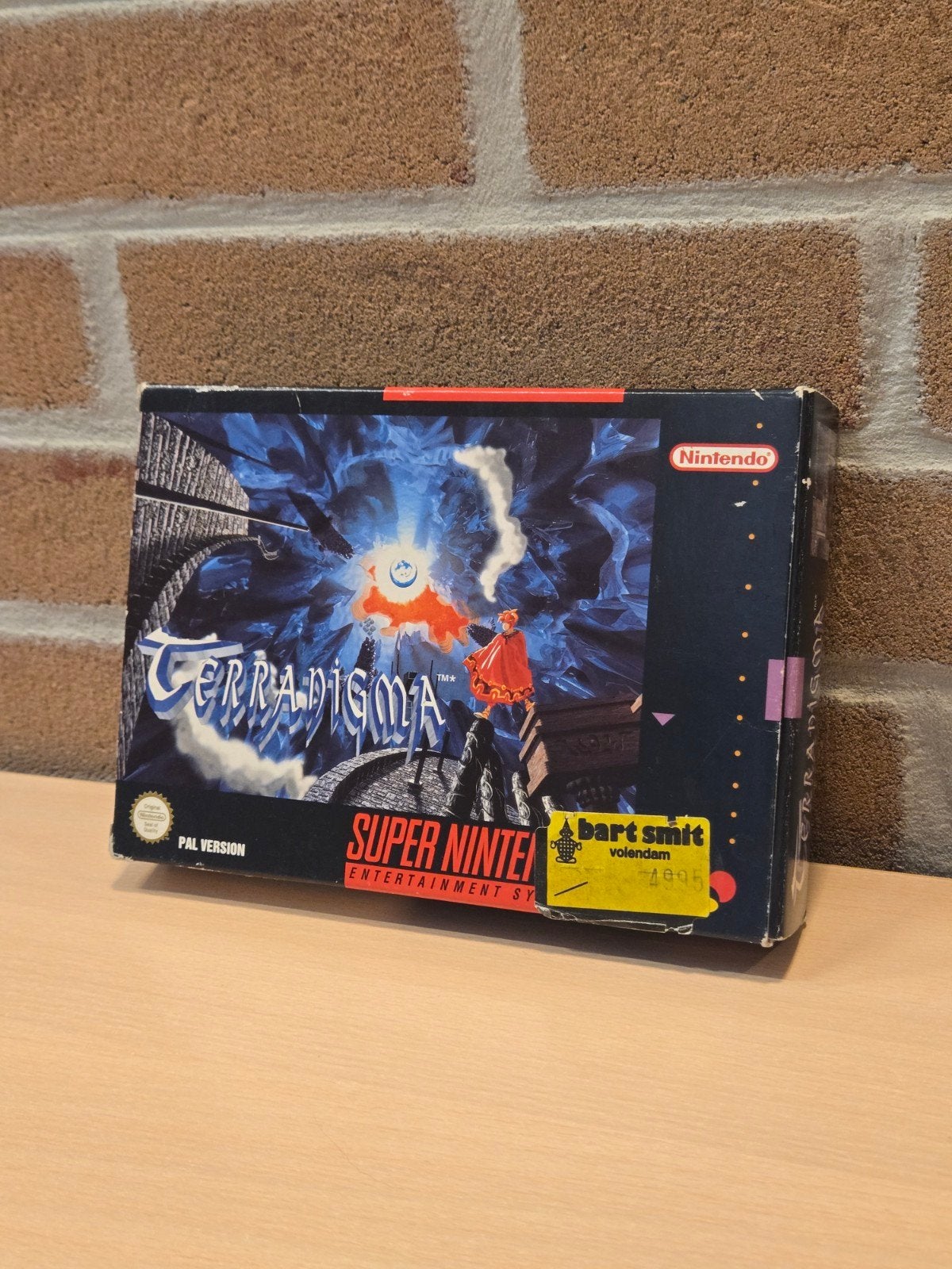 Terranigma - Super Nintendo - UKV, Spelcomputers en Games, Nintendo, Gebruikt, Support.nintendo.nl, 1 speler