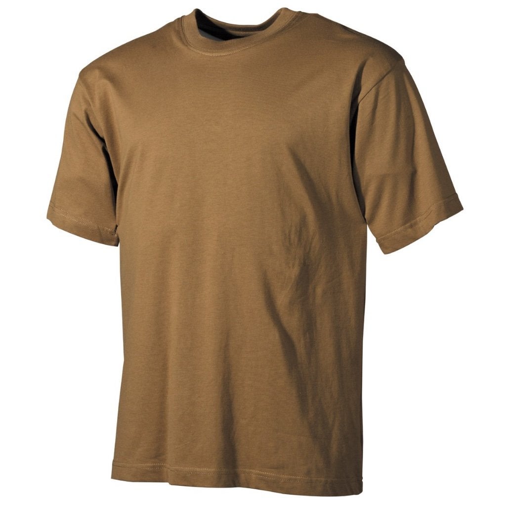 MFH - T-shirt - Korte Mouwen - Coyote, Ophalen, Landmacht, Nederland, Kleding of Schoenen