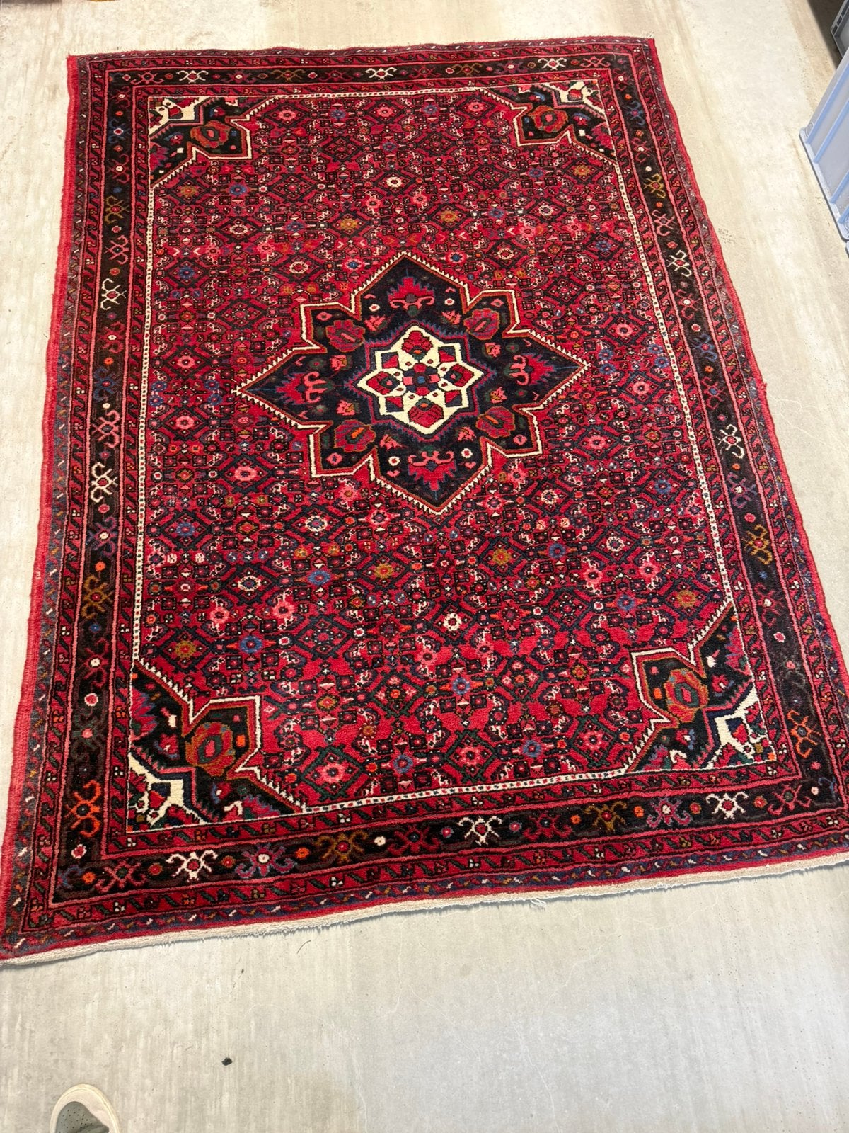Prachtig Iraans perzisch tapijt 2.20 x 1.62 m, Ophalen, Gebruikt, Perzisch, 150 tot 200 cm