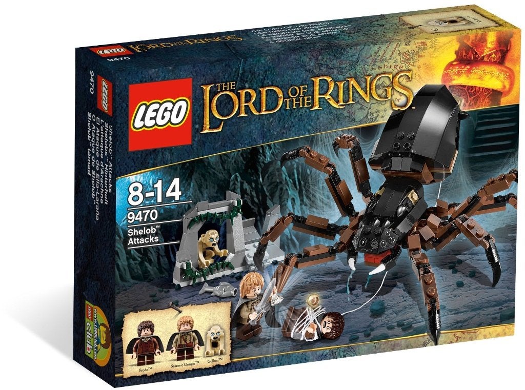9470 - Lord of the Rings: Shelob Attacks, Hello@support.lego.com, Lego, Nieuw, Ophalen of Verzenden