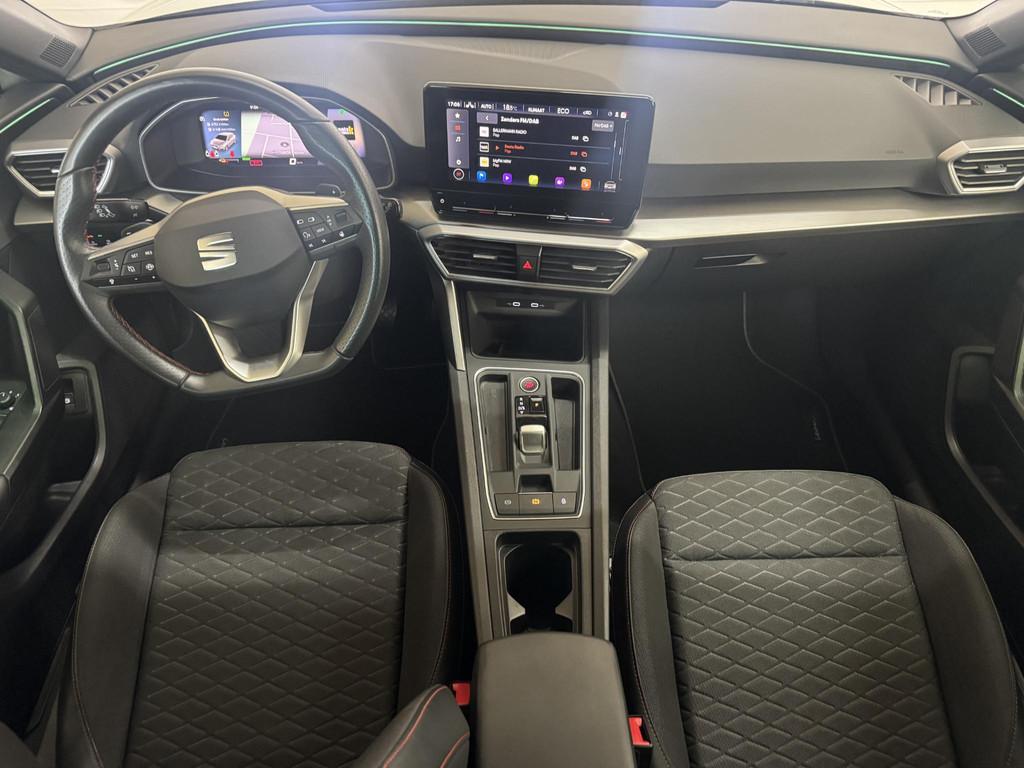 SEAT Leon 1.4 TSI eHybrid PHEV FR | Adaptive Cruise Control, Stof, Gebruikt, 4 cilinders, Met garantie (alle)