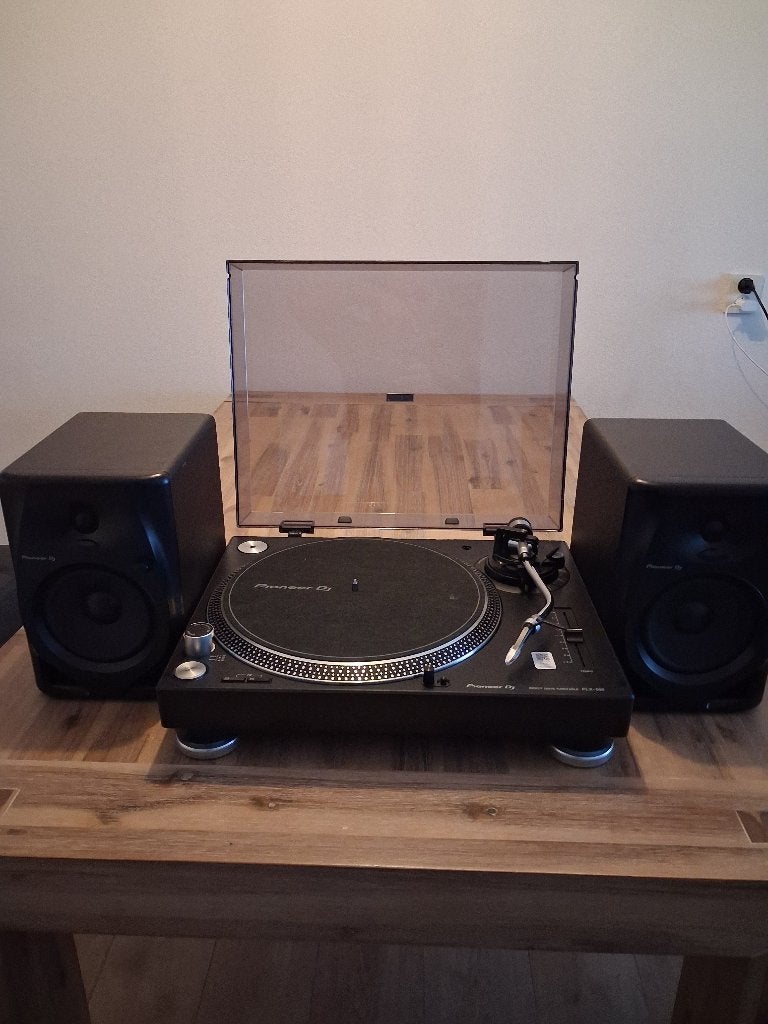 Platen speler PioneerPLX-500 met Pioneer speakers setDM-50D., Audio, Tv en Foto, Pitch-regelaar, Ophalen of Verzenden, Zo goed als nieuw