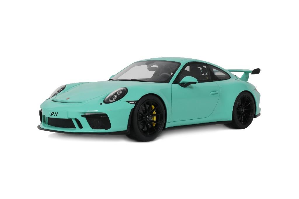 1:18 Porsche 911 (991.2) GT3 - Mintgroen NIEUW!, Overige merken, Auto, ., Nieuw