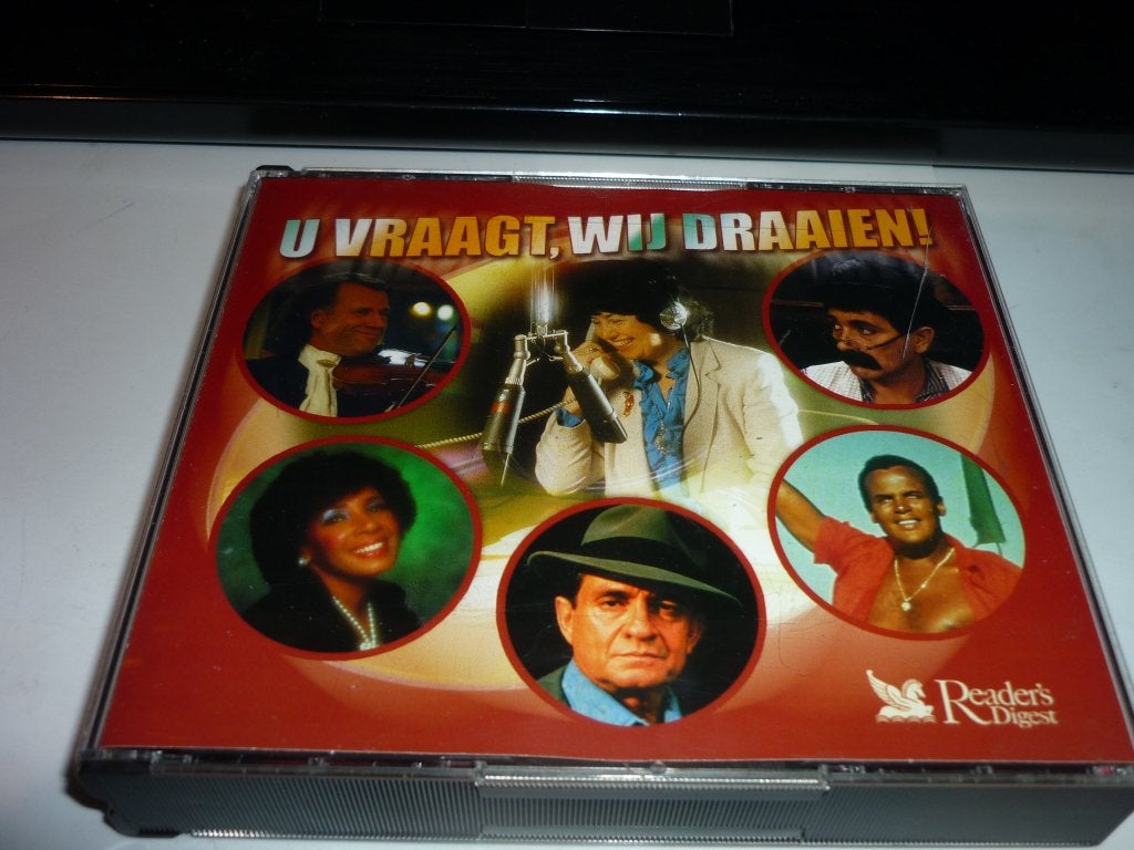 U Vraagt, wij draaien de cd boxset met 5 cd's, Cd's en Dvd's, Verzenden, Zo goed als nieuw, Nederlandstalig