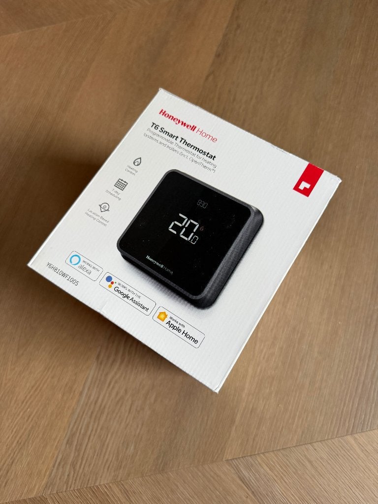 Honeywell T6 Smart Thermostaat bedraad + ketelmodule – nieuw, Doe-het-zelf en Verbouw, Thermostaten, Ophalen of Verzenden, Slimme thermostaat