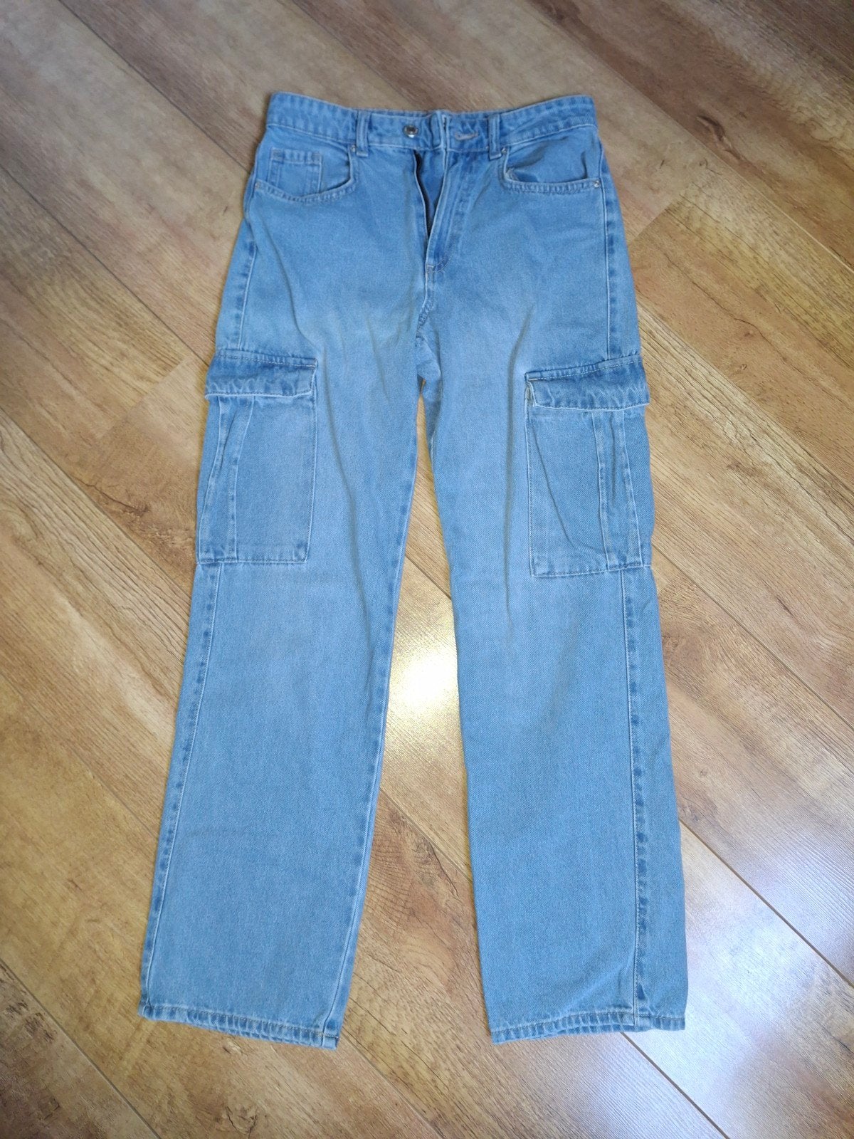 ONLY Cargo Jeans - Maat 25/30, Blauw, Ophalen of Verzenden, Maat 34 (XS) of kleiner, Lang