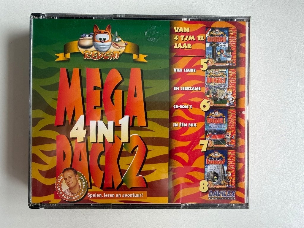 Redcat Mega 4 in 1 Pack 2 PC Game, Spelcomputers en Games, Games | Pc, Puzzel en Educatief, 1 speler, Eén computer, Ophalen of Verzenden