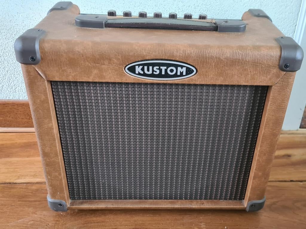 Kustom Sienna 16 Akoestische Gitaarversterker - Handvat defe, Muziek en Instrumenten, Versterkers | Bas en Gitaar, Ophalen, Gebruikt