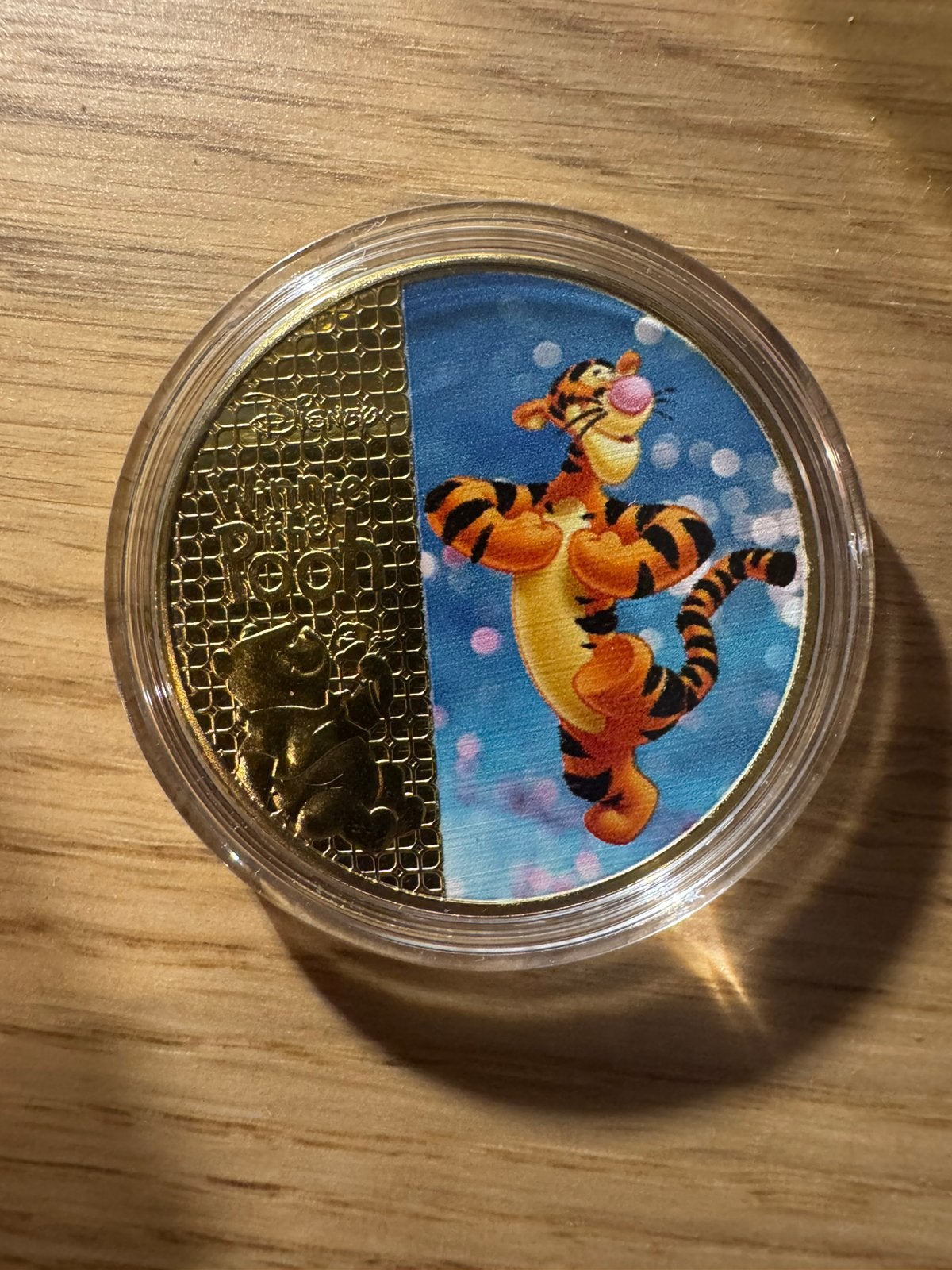Walt Disney munt in capsule Tigger, Verzamelen, Ophalen of Verzenden, Winnie de Poeh of vrienden, Nieuw