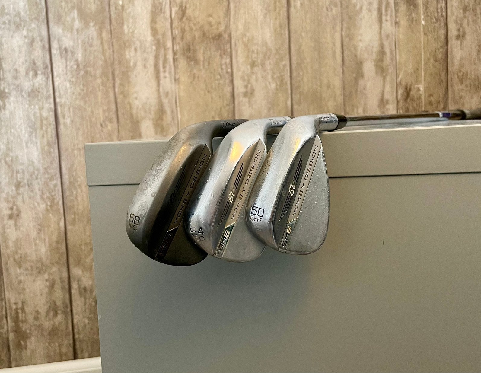 Titleist Vokey SM8 Wedge Set 50-54-58 | Stiff Flex, Ophalen of Verzenden, Zo goed als nieuw, Set, Overige merken