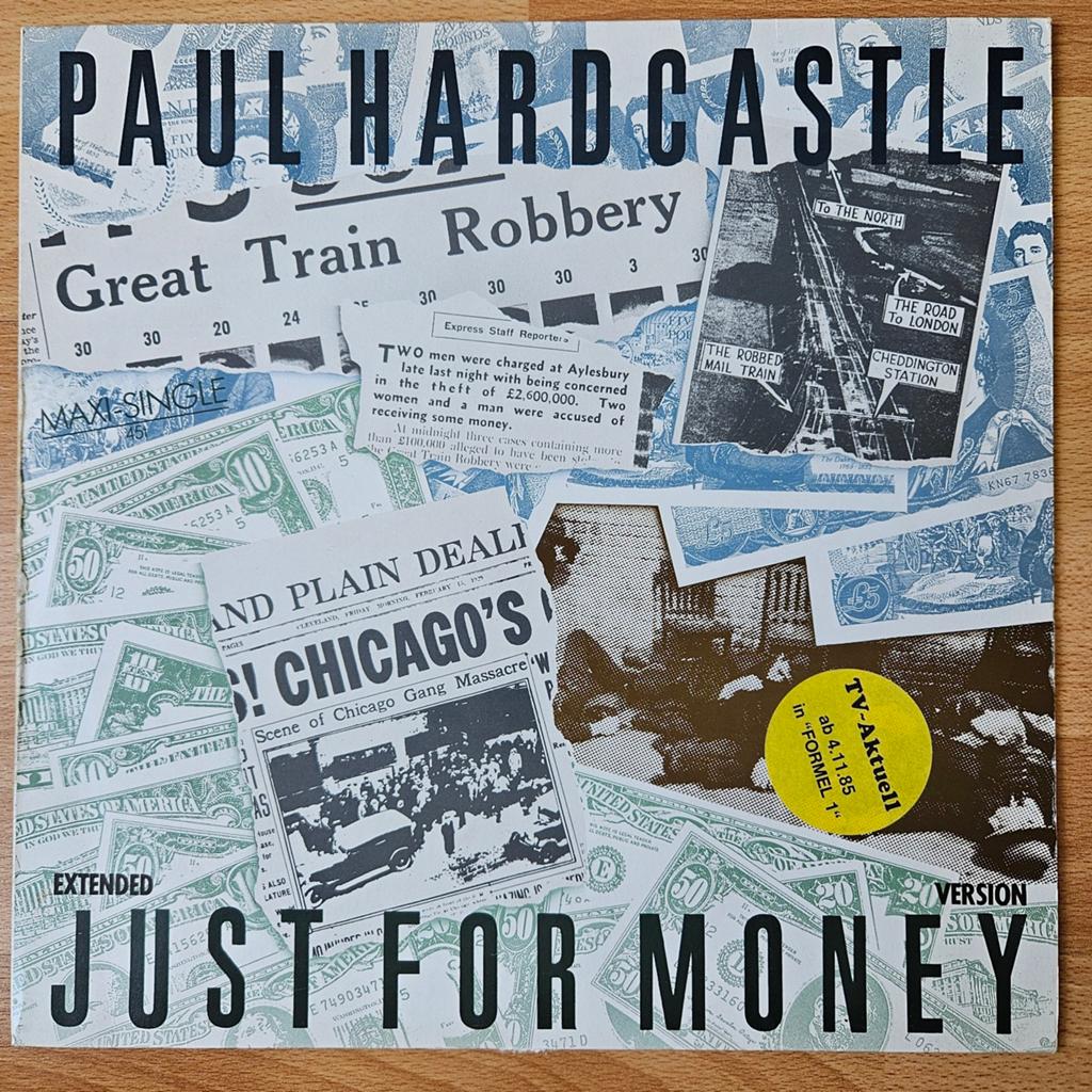 Paul Hardcastle – Just For Money - Maxi Single, Ophalen of Verzenden, Gebruikt, 12 inch, Pop