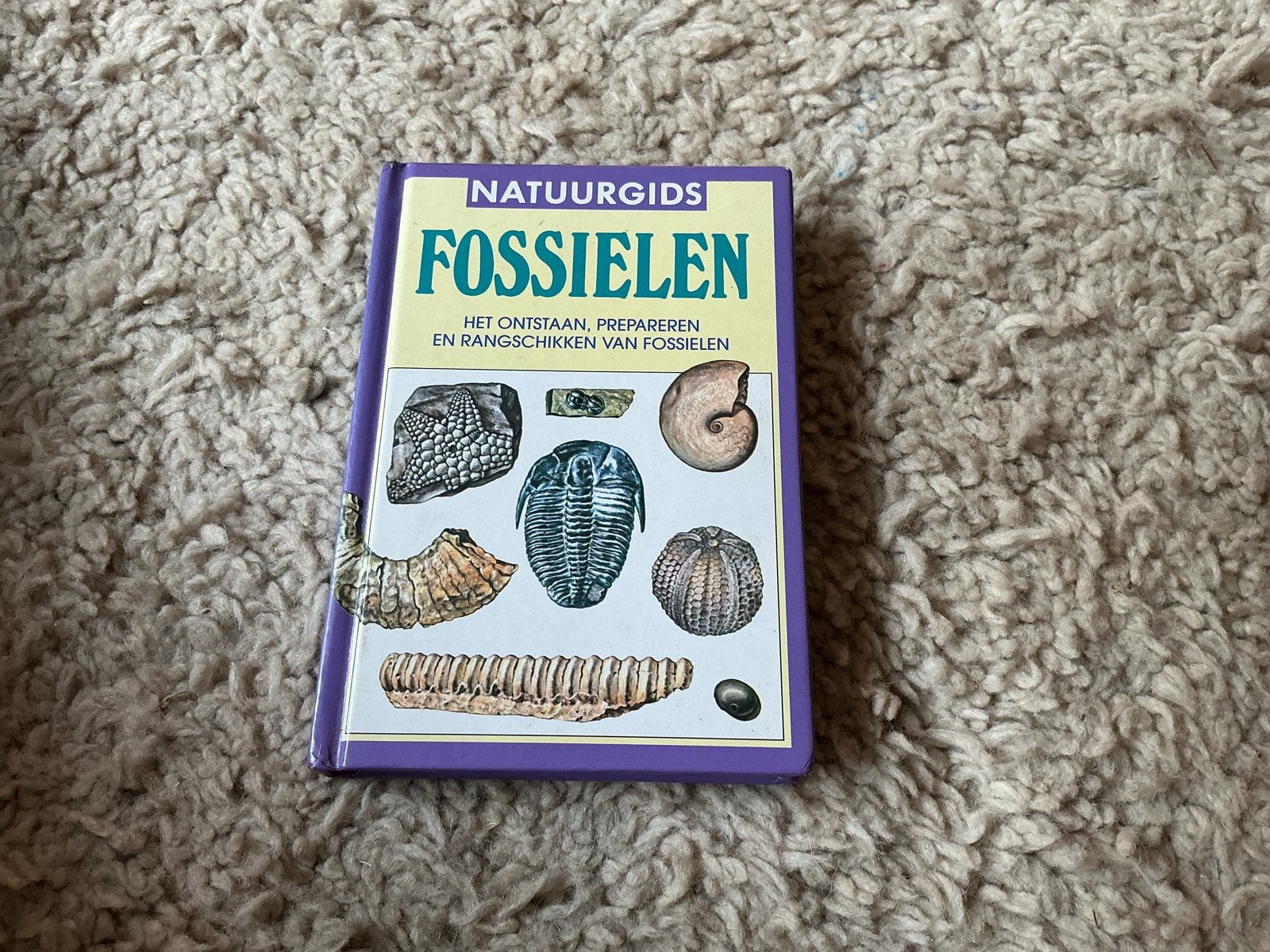 Natuurgids Fossielen: Ontstaan, Prepareren en Rangschikken, Boeken, Ophalen of Verzenden, Nieuw