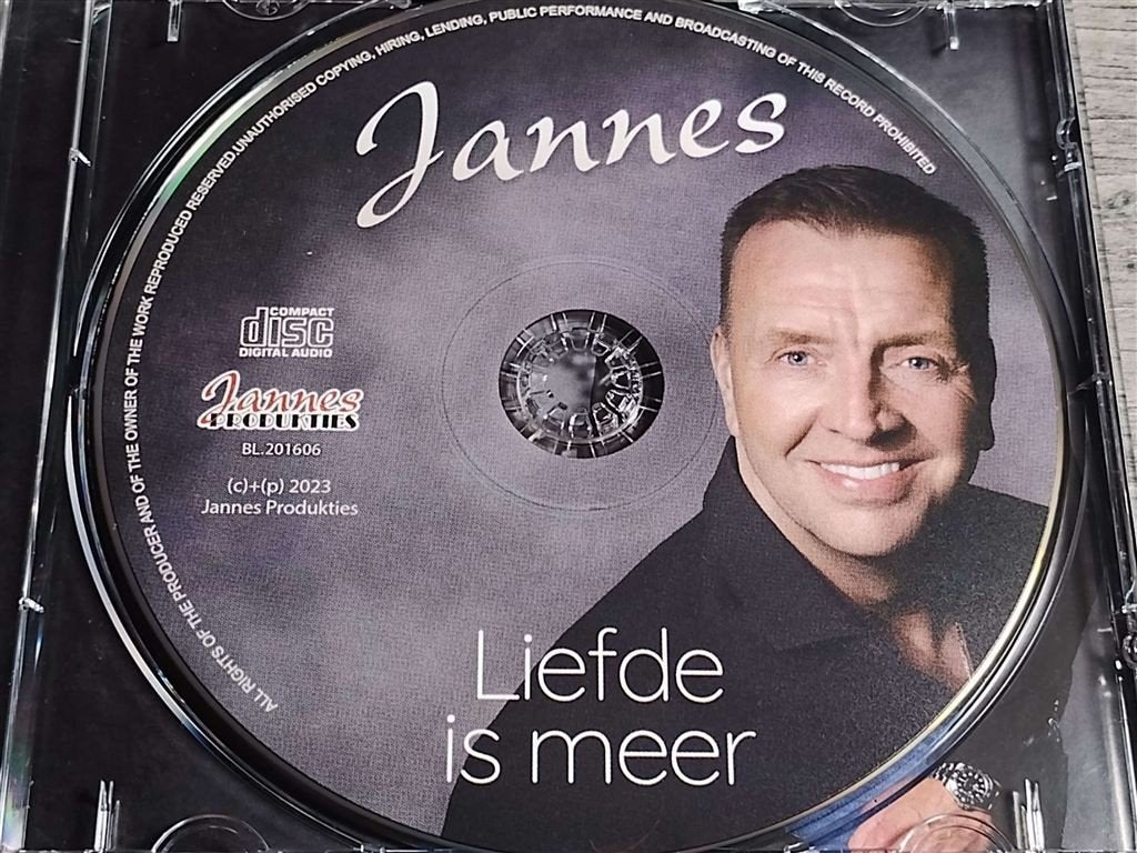 Jannes ‎– Liefde Is Meer, Ophalen of Verzenden, Zo goed als nieuw, Levenslied of Smartlap