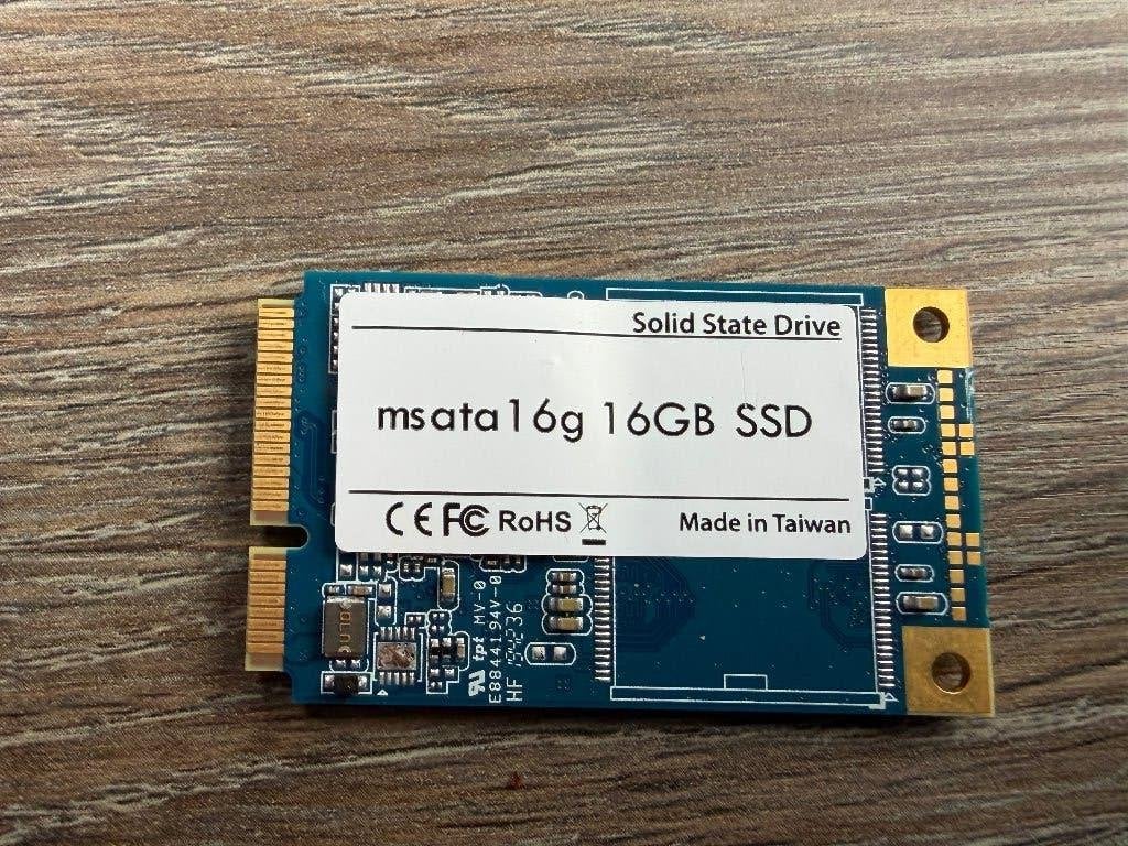 Msata 16GB SSD, Computers en Software, Harde schijven, Ophalen of Verzenden, Nieuw, Laptop, USB