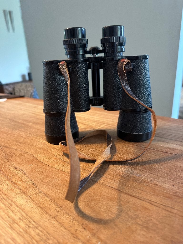 vintage oude verrekijker 7x50, Ophalen of Verzenden, Gebruikt, Minder dan 8x