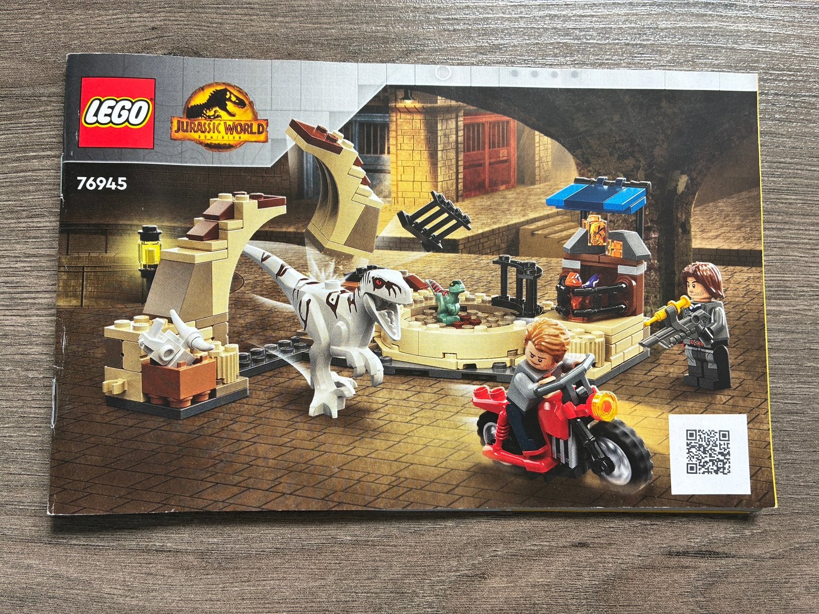 Lego Jurassic World Atrociraptor: Bike Chase #76945 (2022), Ophalen, Jurassic World, Lego, Compleet