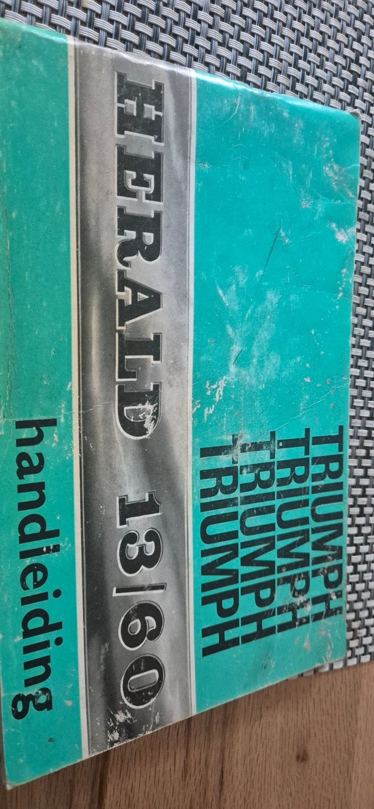 handleiding voor Triumph Herald 13 / 60, Ophalen of Verzenden