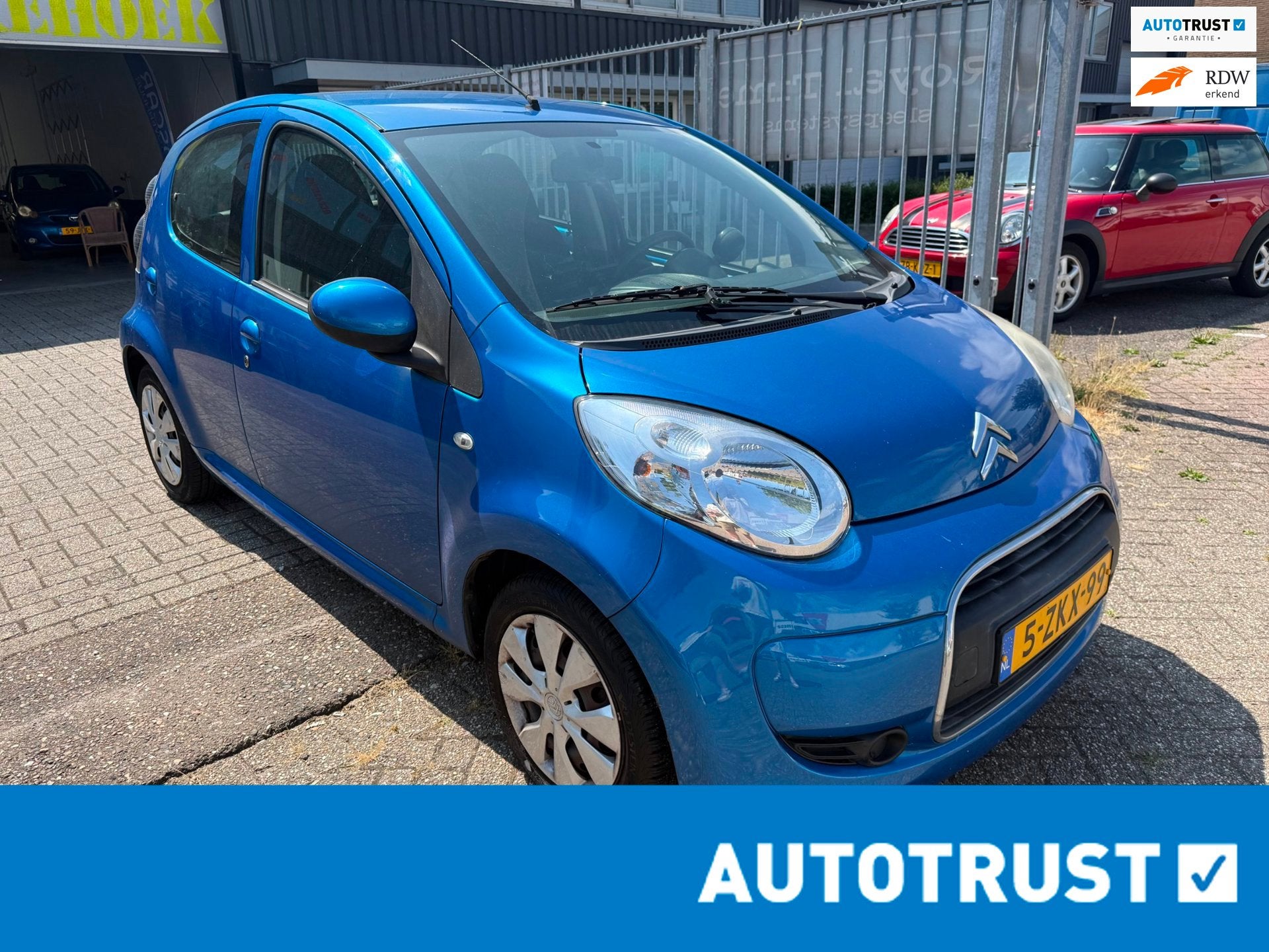 Citroen C1 1.0-12V Selection, Auto's, Voorwielaandrijving, Euro 5, Stof, Gebruikt