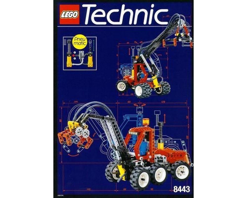 Lego Technic Set 8443 - Pneumatic Log Loader / Logger, Gebruikt, Lego, Ophalen of Verzenden, Technic