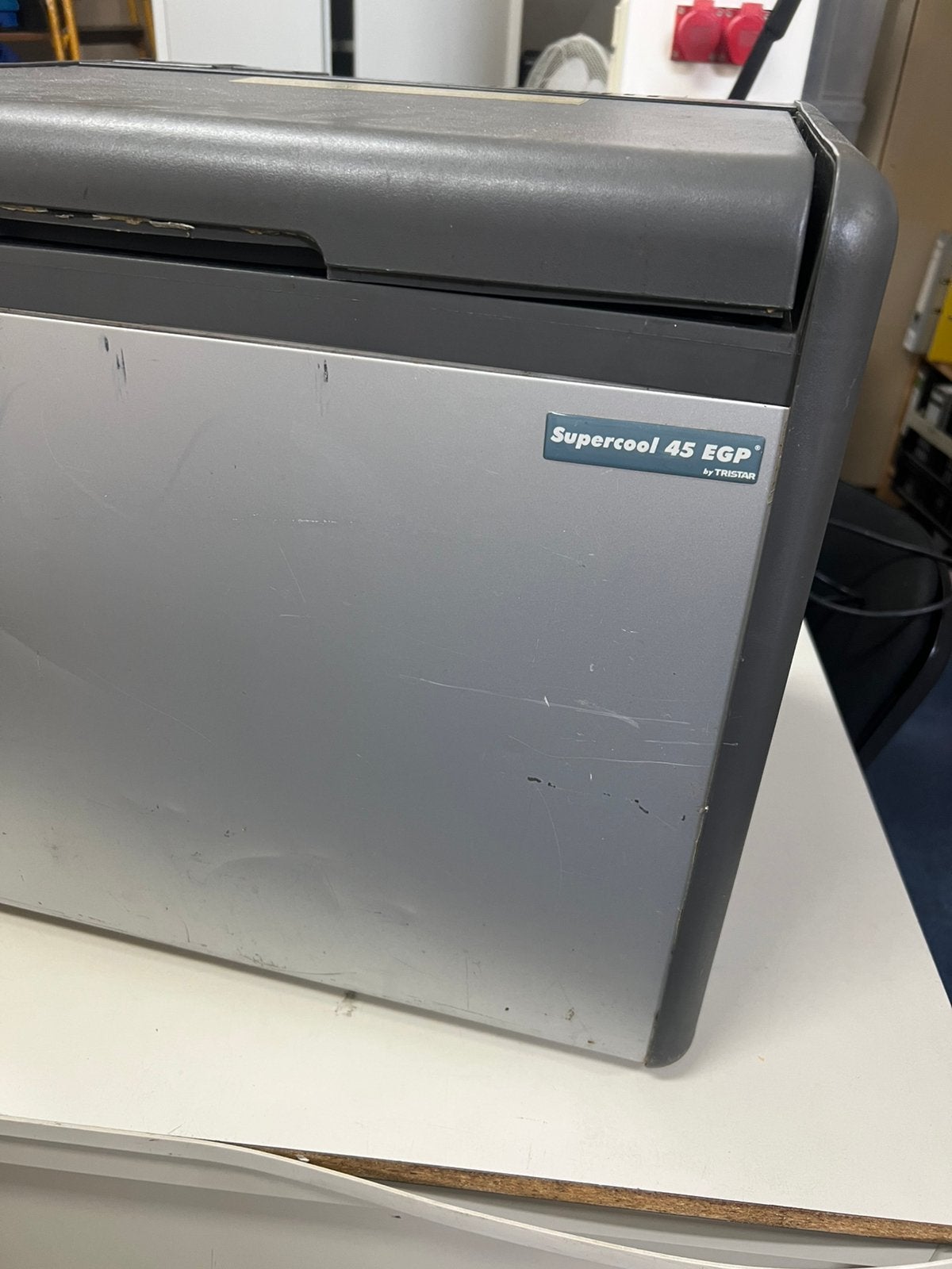 Koelbox 45 liter, 220, 12 volt en gas, Ophalen, Gebruikt, Koelbox, Elektrisch