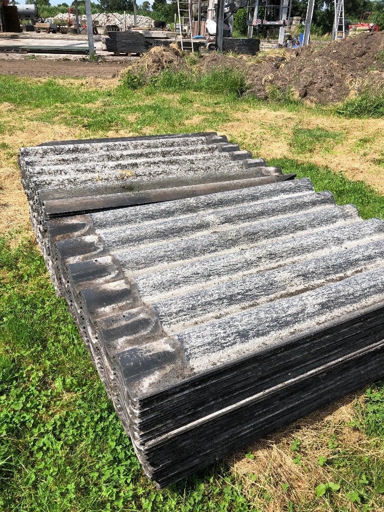 Golfplaten, Doe-het-zelf en Verbouw, Dakpannen en Dakbedekking, Ophalen, Overige materialen, Gebruikt, 15 m² of meer