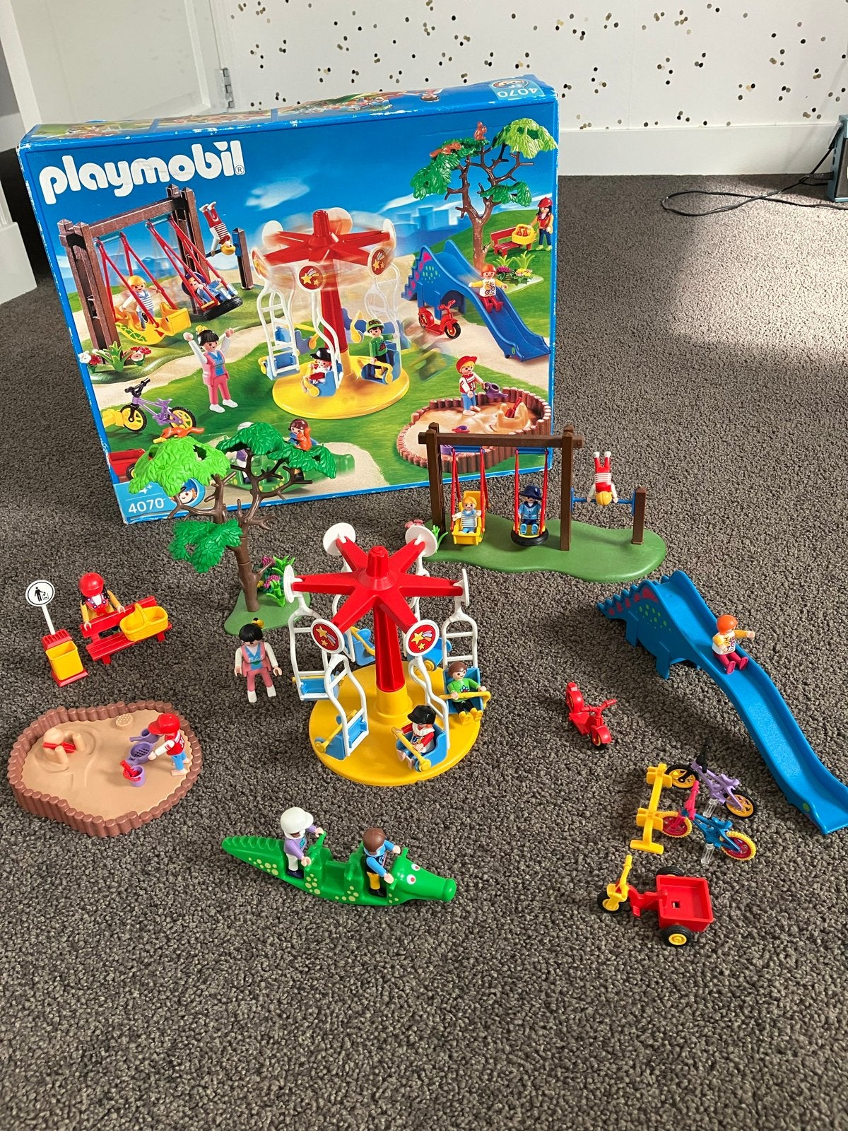 Playmobil Speeltuin 4070, Ophalen, Zo goed als nieuw, Jongen of Meisje