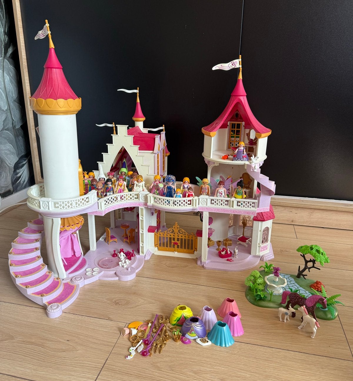 Playmobil Prinsessen Kasteel  5142, Gebruikt, Losse onderdelen, Ophalen of Verzenden, Kasteel/Fort