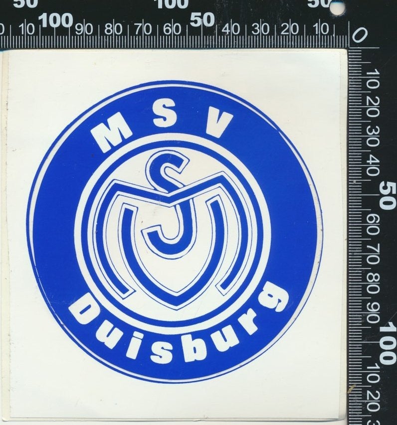 Sticker: MSV Duisburg, Verzenden, Zo goed als nieuw, Sport