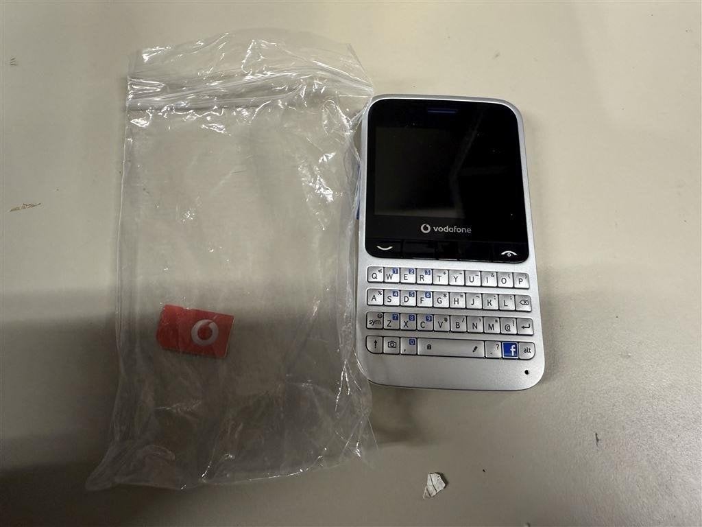 Vodafone 555 Blue mobiele telefoon, Ophalen of Verzenden, Zo goed als nieuw, 6 megapixel of meer