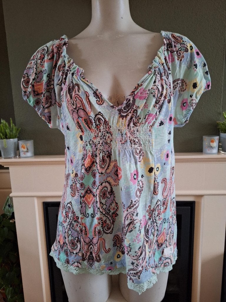 Odd Molly prachtige mint top S 36, Kleding | Dames, Verzenden, Zo goed als nieuw, Korte mouw, Maat 36 (S)